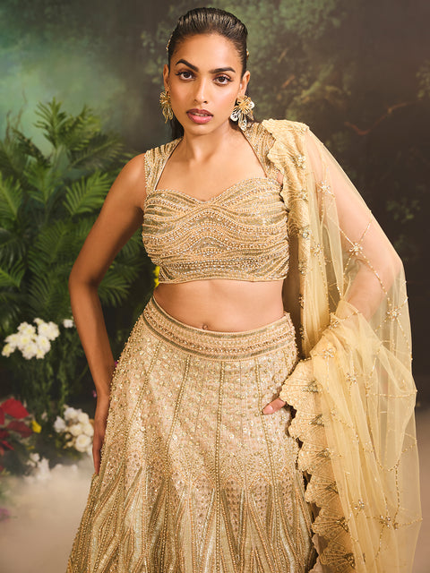 JADE LEHENGA SET