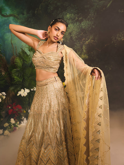 JADE LEHENGA SET