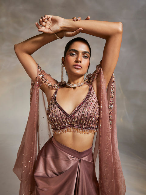 VIVIEN CAPE SET