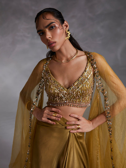 VIVIEN CAPE SET