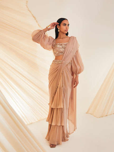 CHLOE CONCEPT SAREE SET