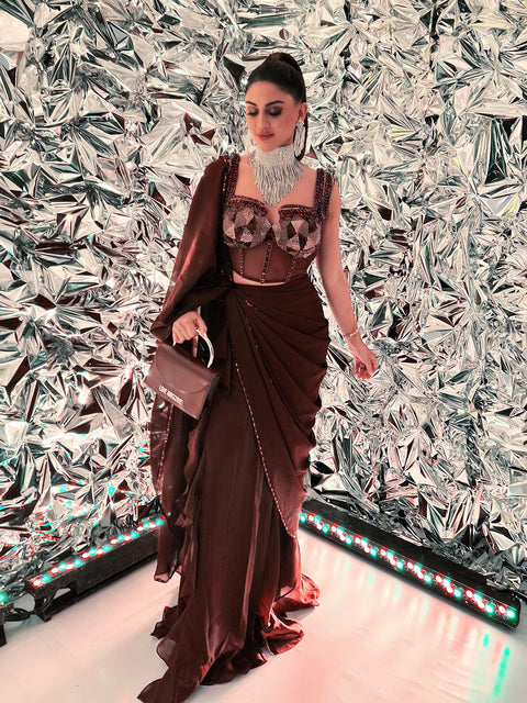 VERO CONCEPT SAREE SET