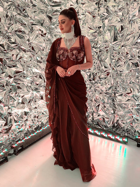 VERO CONCEPT SAREE SET