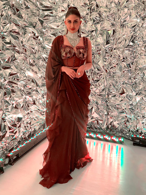 VERO CONCEPT SAREE SET