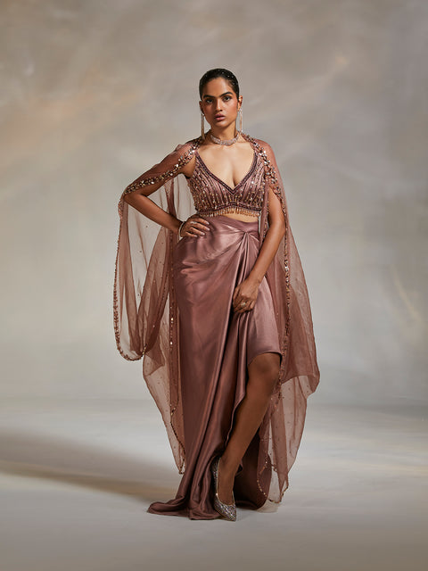 VIVIEN CAPE SET