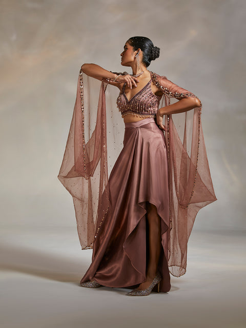 VIVIEN CAPE SET