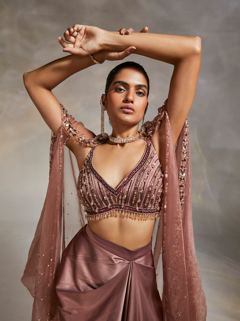 VIVIEN CAPE SET