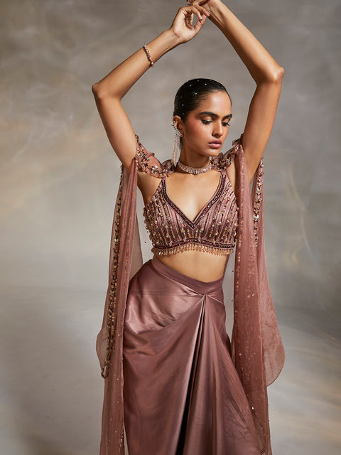 VIVIEN CAPE SET