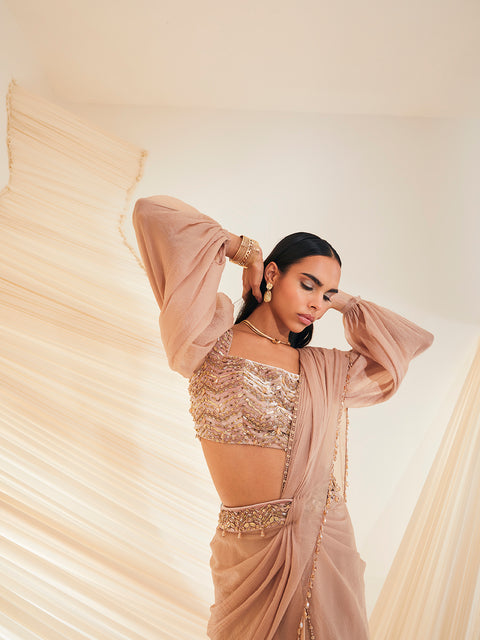 CHLOE CONCEPT SAREE SET