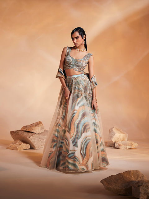 IVY LEHENGA SET