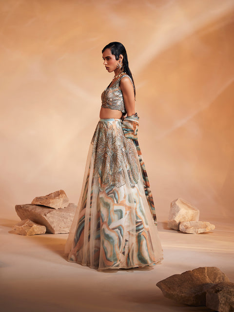 IVY LEHENGA SET