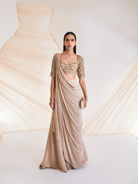 TAYLEN CONCEPT SAREE SET