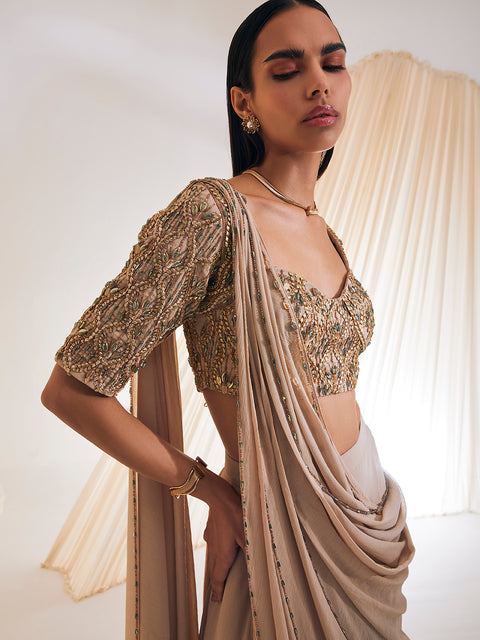 TAYLEN CONCEPT SAREE SET