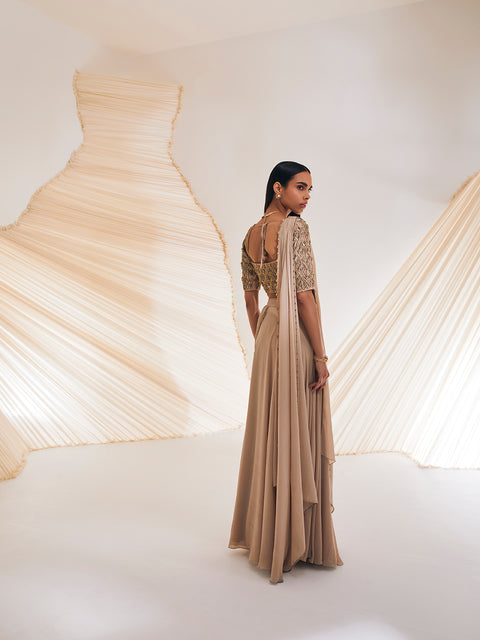TAYLEN CONCEPT SAREE SET