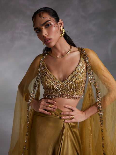 VIVIEN CAPE SET