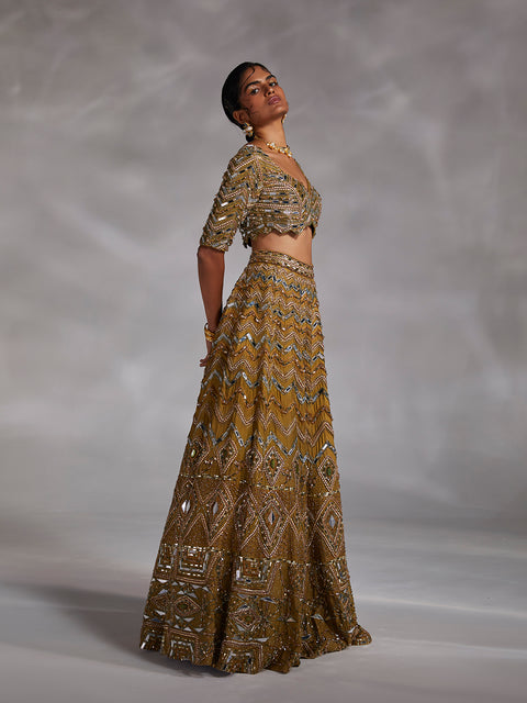 HAVEN LEHENGA SET