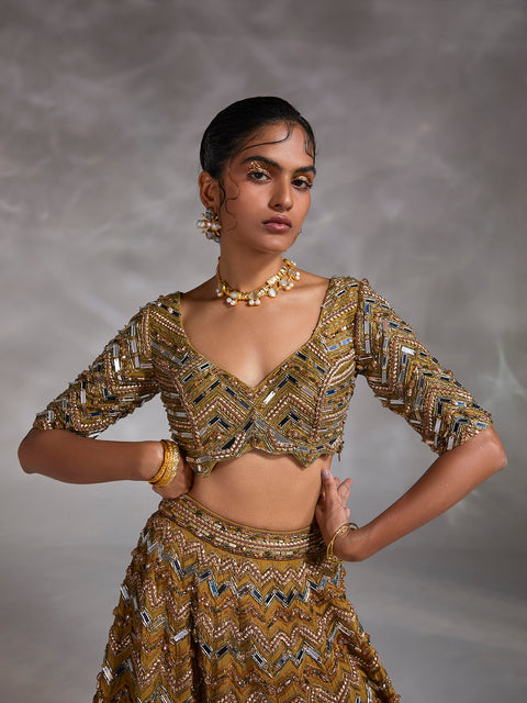 HAVEN LEHENGA SET