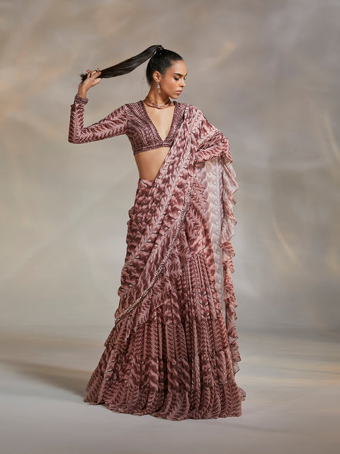 ROSARIO CONCEPT SAREE SET