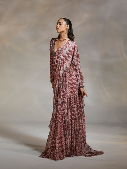 ROSARIO CONCEPT SAREE SET