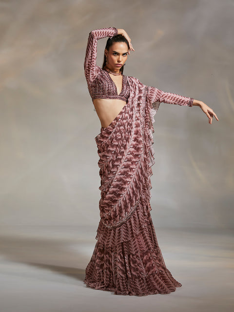 ROSARIO CONCEPT SAREE SET