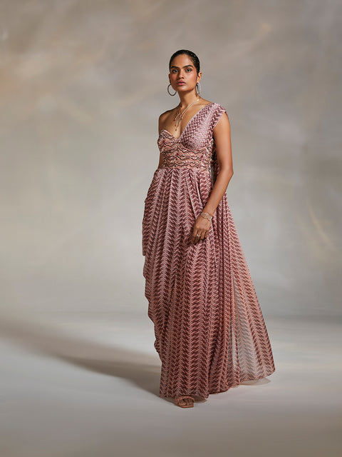 MONROE DRAPE DRESS