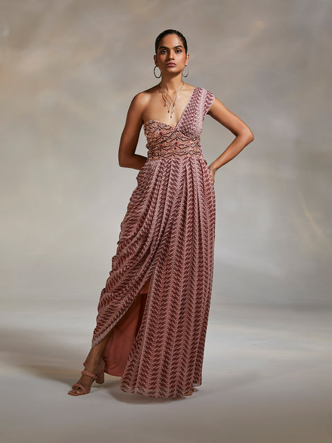 MONROE DRAPE DRESS