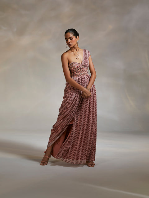 MONROE DRAPE DRESS