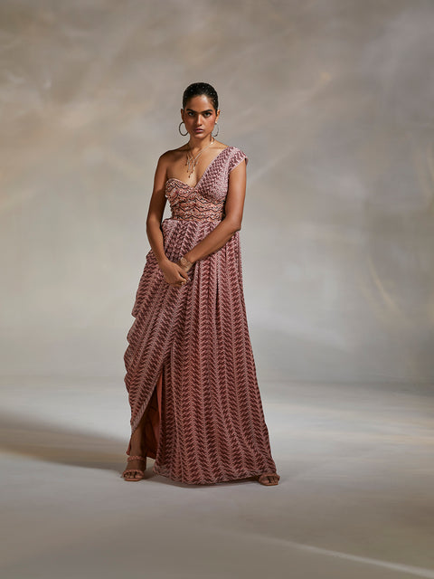 MONROE DRAPE DRESS