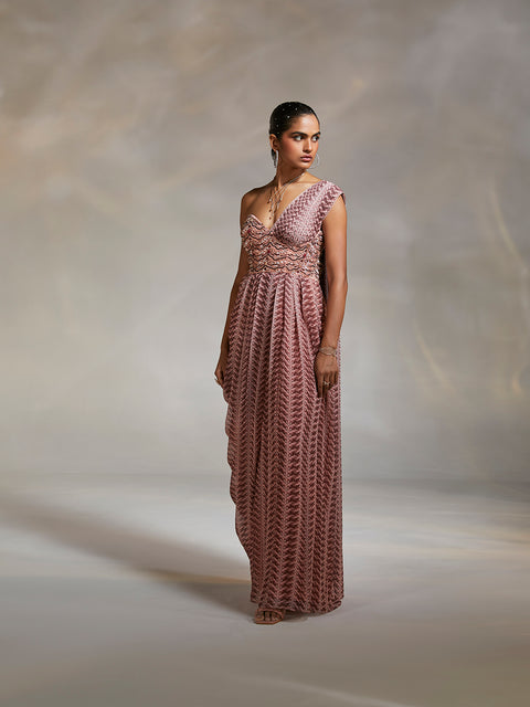 MONROE DRAPE DRESS