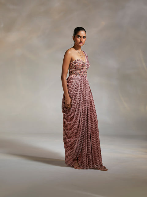 MONROE DRAPE DRESS